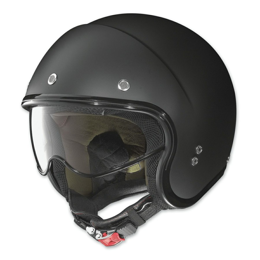 Helmets * | Nolan N21 Durango Flat Black Open Face Helmet