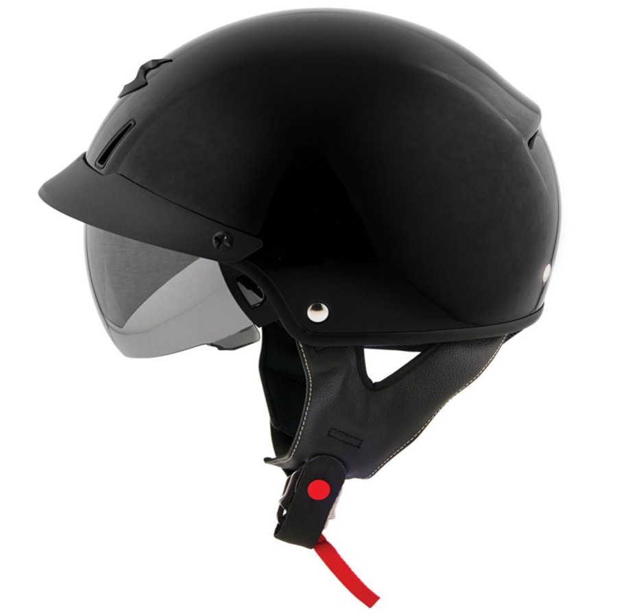 Helmets * | Scorpion Exo-C110 Black Half Helmet