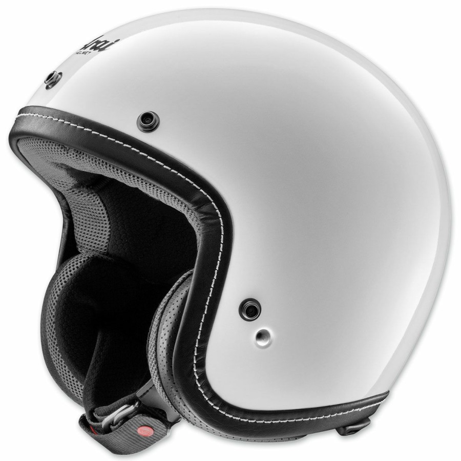 Helmets * | Arai Helmet Arai Classic-V White Open Face Helmet (Snell 2015)