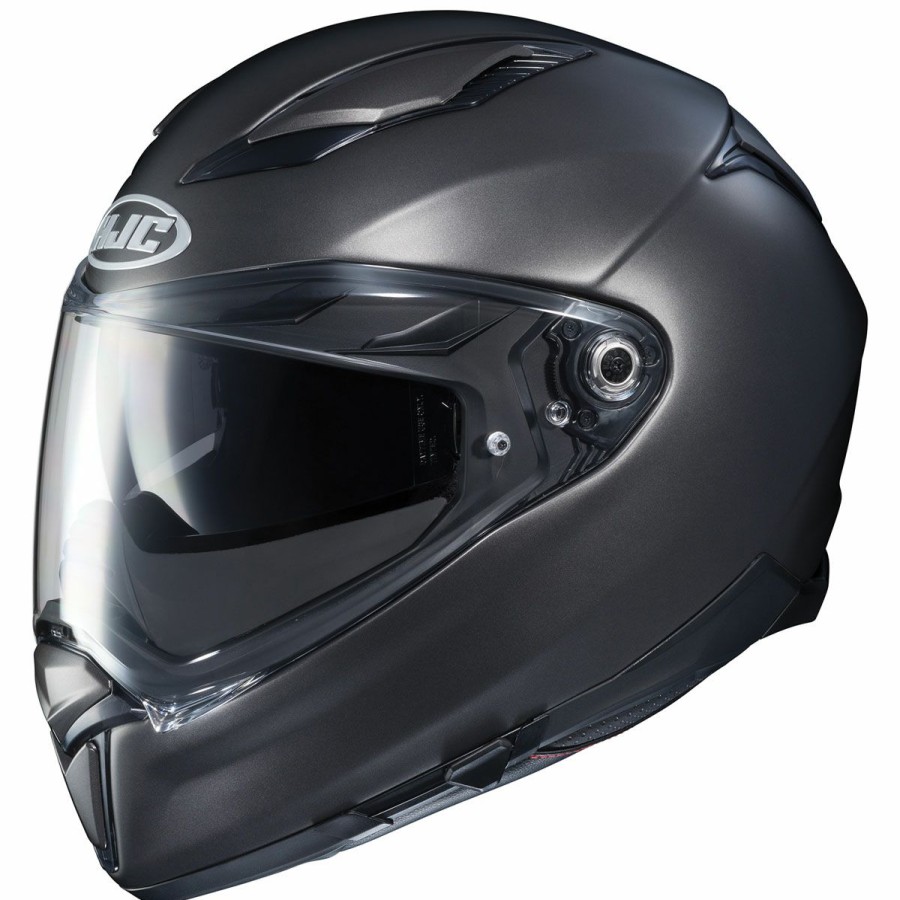 Helmets * | Hjc F70 Titanium Full Face Helmet