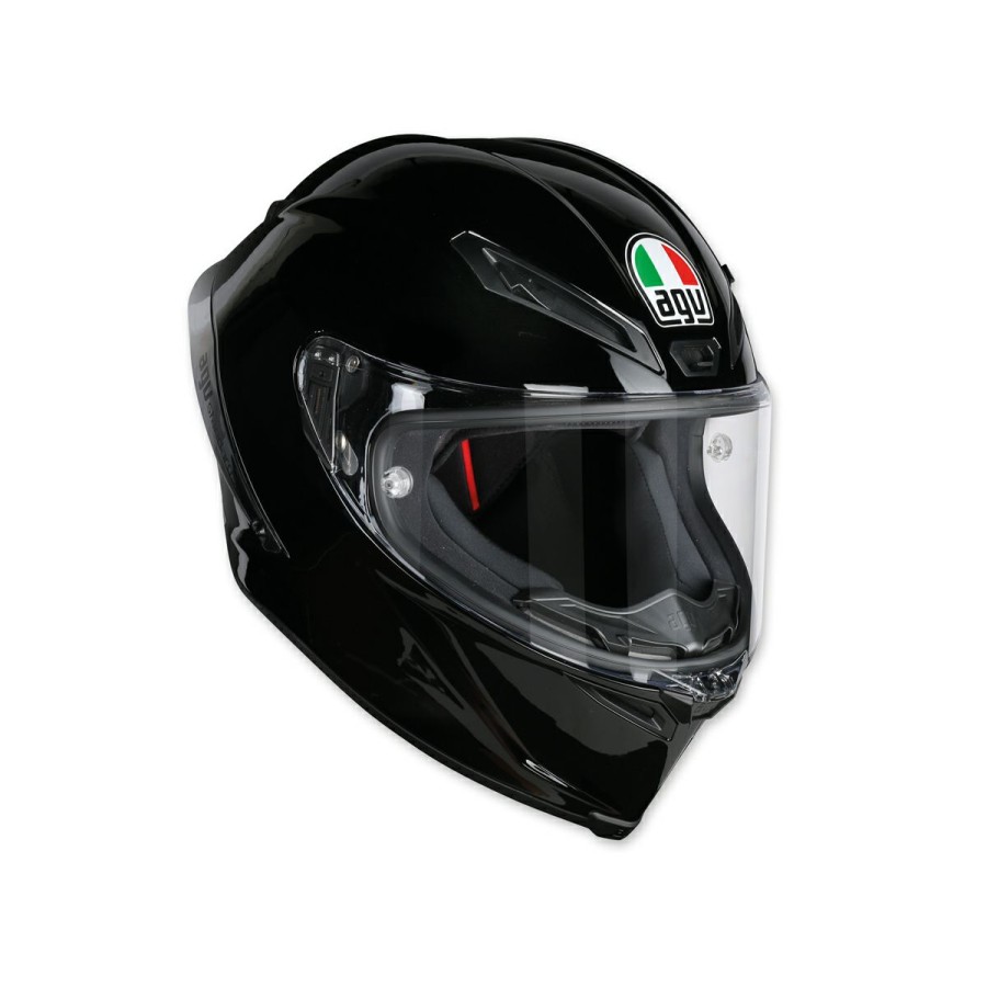 Helmets * | Agv Corsa R Black Full Face Helmet