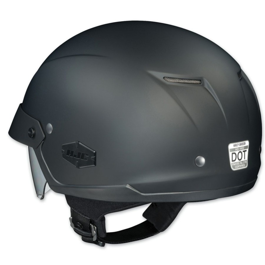 Helmets * | Hjc Is-Cruiser Matte Black Half Helmet