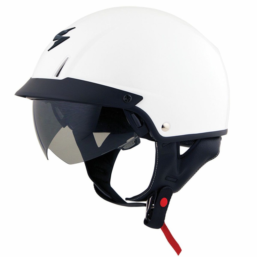 Helmets * | Scorpion Exo-C110 White Half Helmet