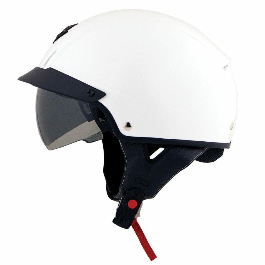 Helmets * | Scorpion Exo-C110 White Half Helmet