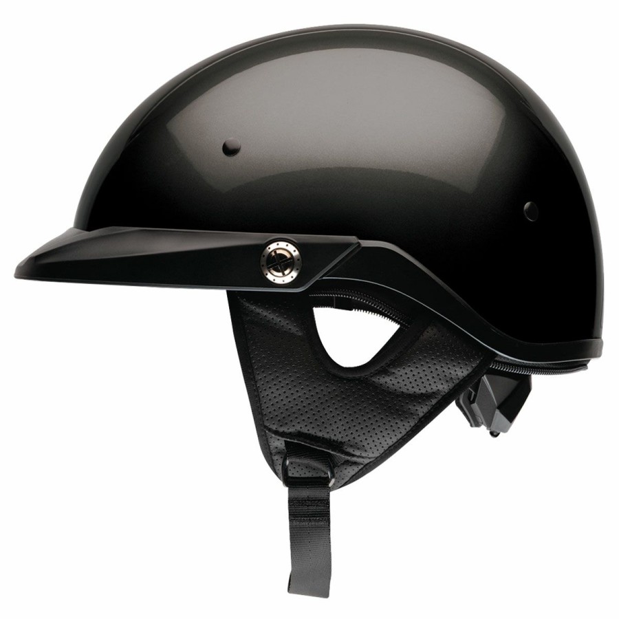 Helmets * | Bell Pit Boss Black Half Helmet