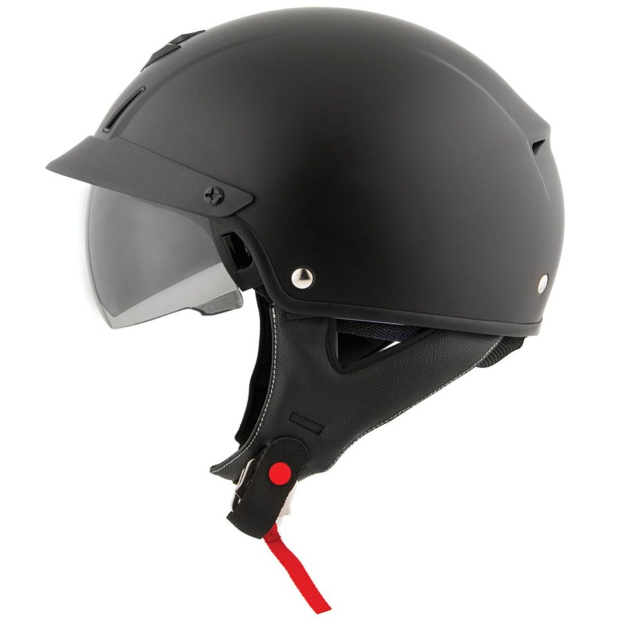 Helmets * | Scorpion Exo-C110 Matte Black Half Helmet