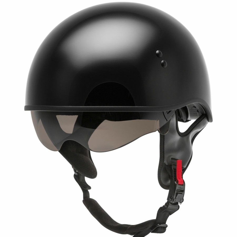 Helmets * | Gmax Hh-65 Naked Half Helmet