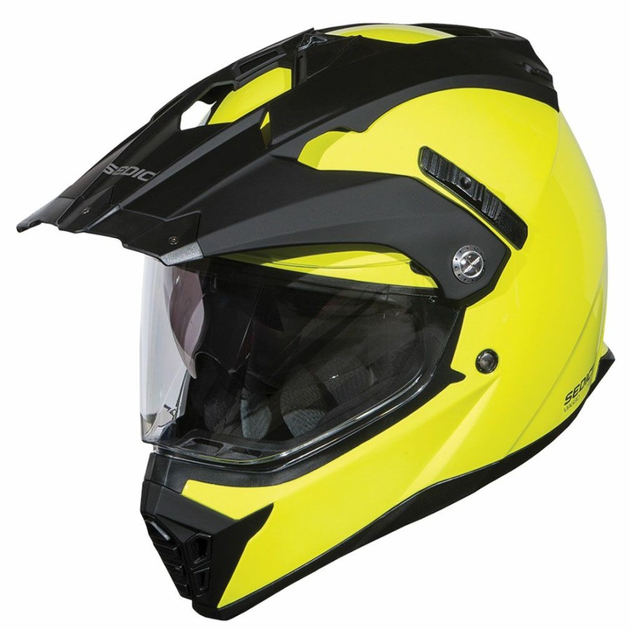 Helmets * | Sedici Viaggio Hi-Viz Dual Sport Helmet