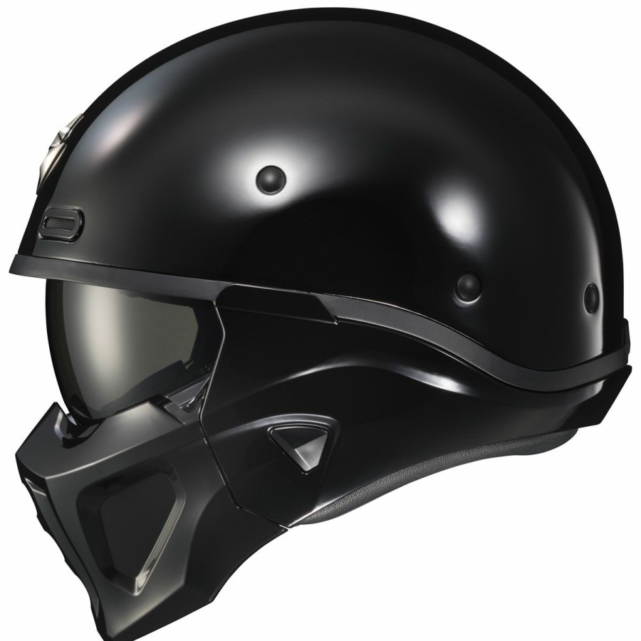 Helmets * | Scorpion Exo Covert X Gloss Black Half Helmet