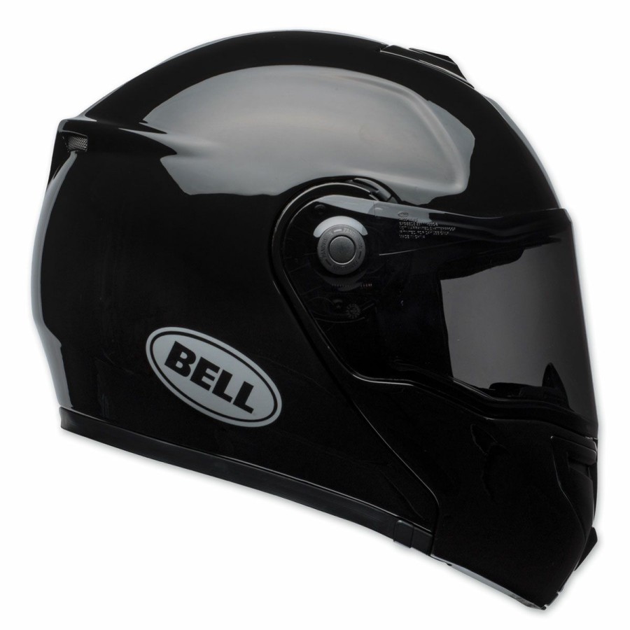 Helmets * | Bell Srt Gloss Black Modular Helmet