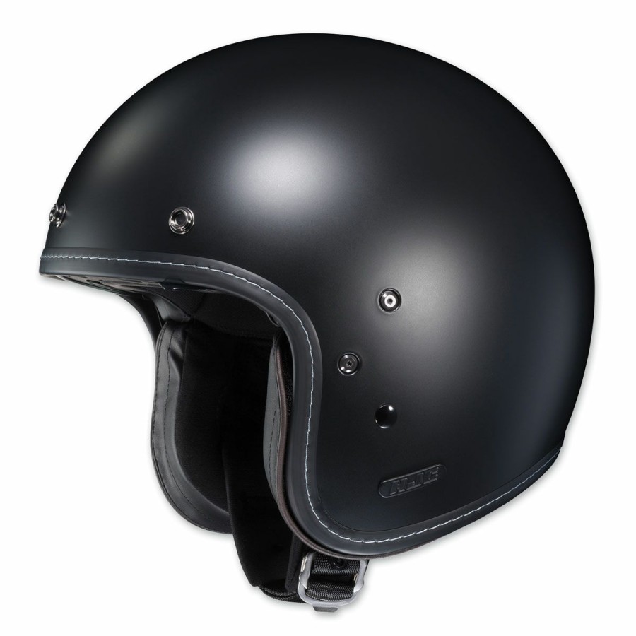 Helmets * | Hjc Is-5 Matte Black Open Face Helmet