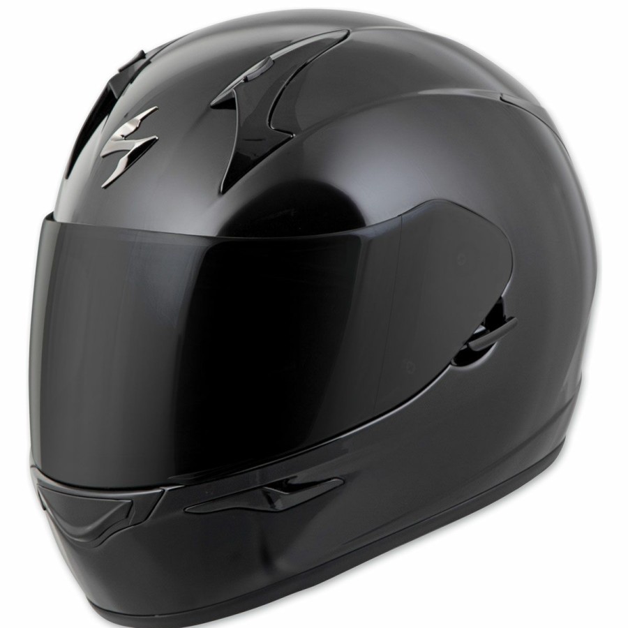 Helmets * | Scorpion Exo Exo-R320 Gloss Black Full Face Helmet