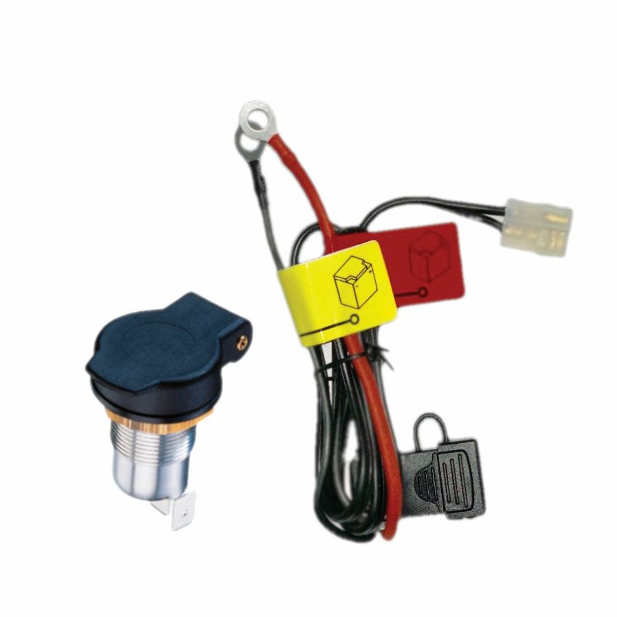 Heated Gear Accessories * | Gerbings Heated Clothing Gerbing Heated Clothing 12V Accessory Port Harness