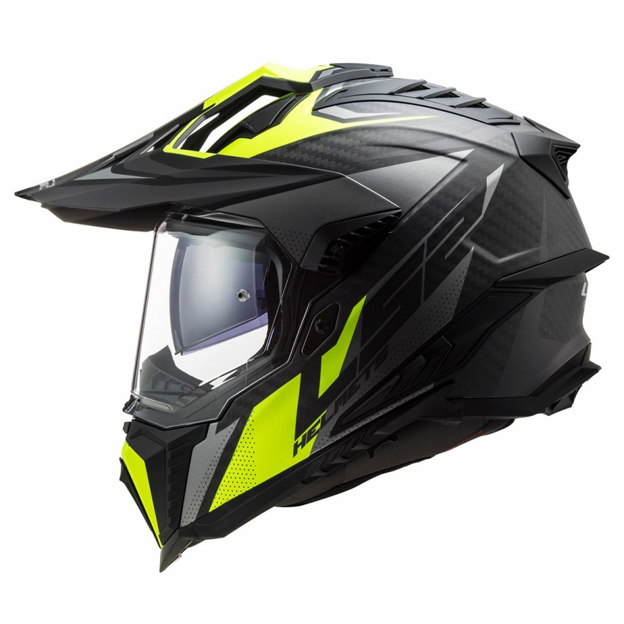 Helmets * | Ls2 Explorer Carbon Focus Dual Sport Helmet