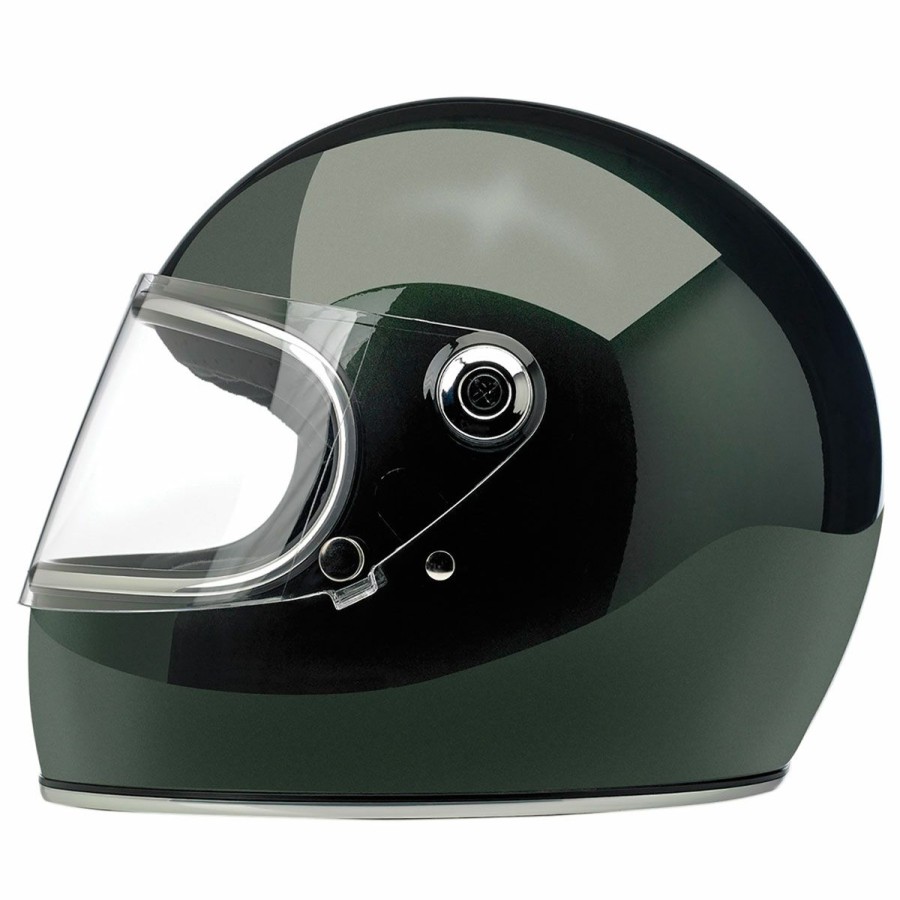 Helmets * | Biltwell Inc. Gringo S Dot/Ece Sierra Green Full Face Helmet