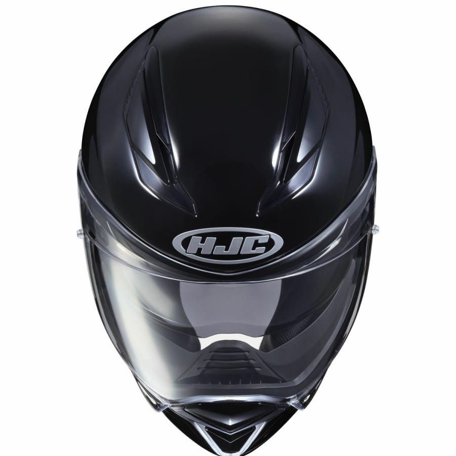 Helmets * | Hjc F70 Gloss Black Full Face Helmet