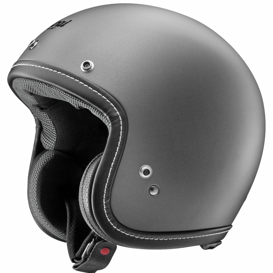 Helmets * | Arai Helmet Arai Classic-V Gun Metal Frost Open Face Helmet