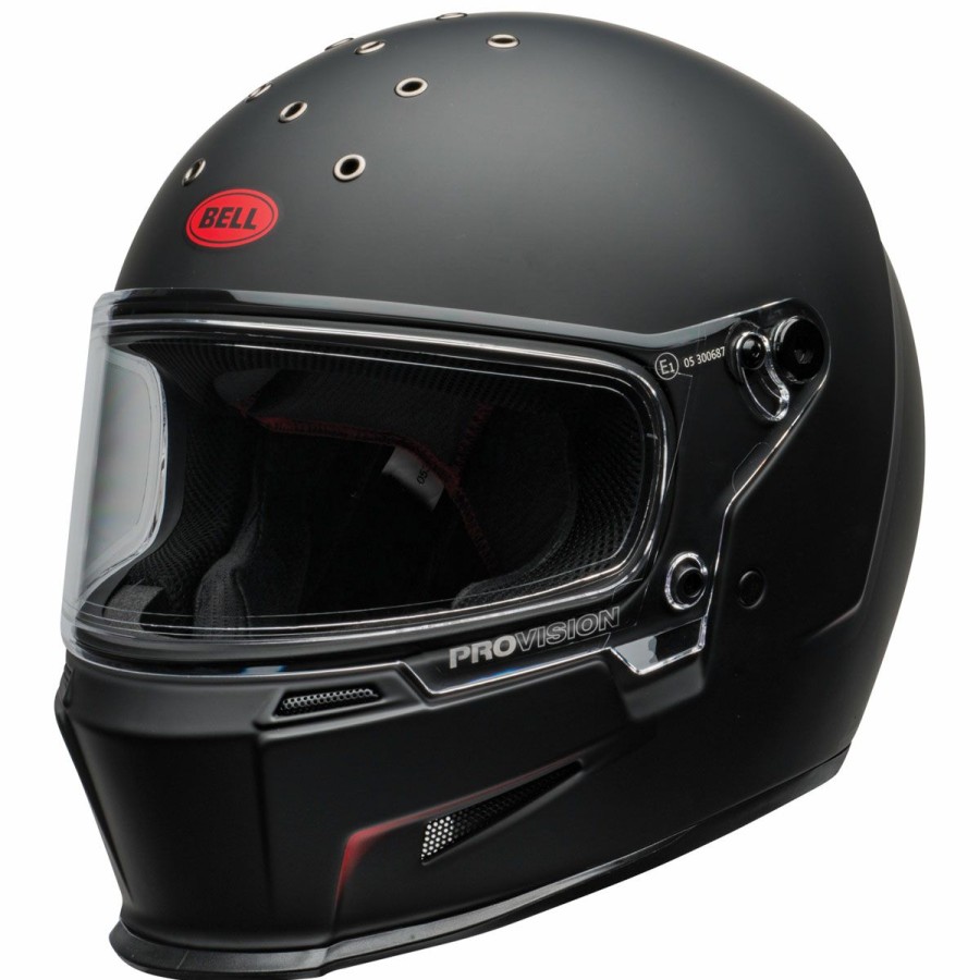 Helmets * | Bell Eliminator Vanish Matte Black/Red Full Face Helmet