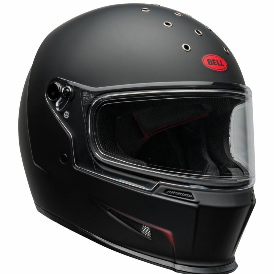 Helmets * | Bell Eliminator Vanish Matte Black/Red Full Face Helmet