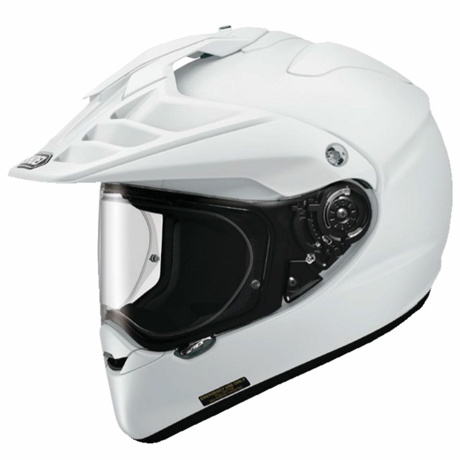 Helmets * | Shoei Hornet X2 White Dual Sport Helmet