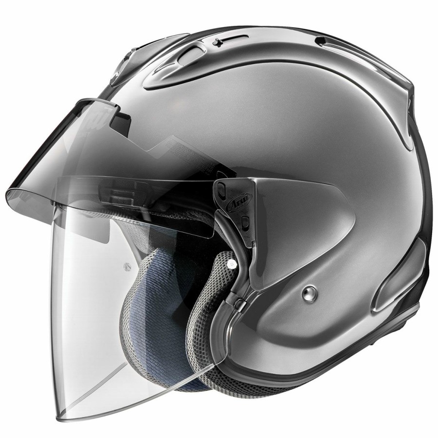 Helmets * | Arai Helmet Arai Ram-X Modern Gray Open Face Helmet