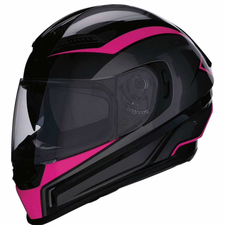 Helmets * | Z1R Jackal Aggressor Pink Full Face Helmet