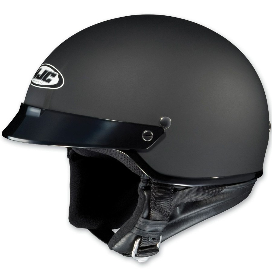 Helmets * | Hjc Cs-2N Flat Black Half Helmet