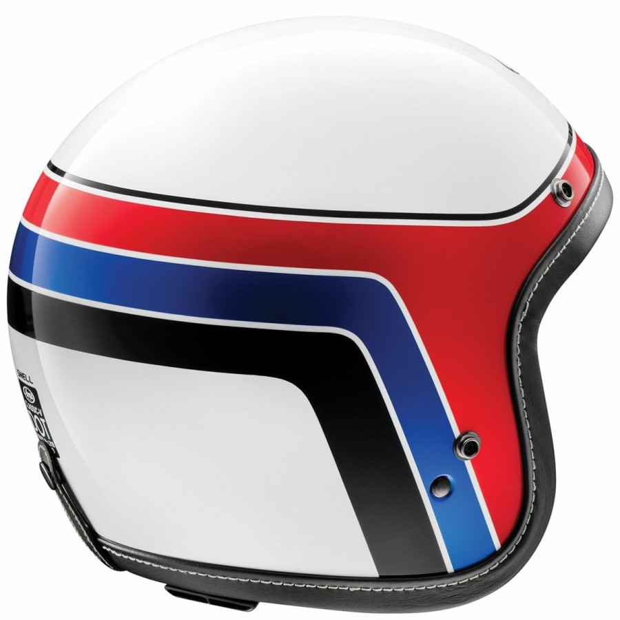 Helmets * | Arai Helmet Arai Classic-V Groovy White Open Face Helmet