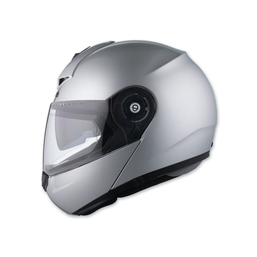 Helmets * | Schuberth C3 Pro Gloss Silver Modular Helmet