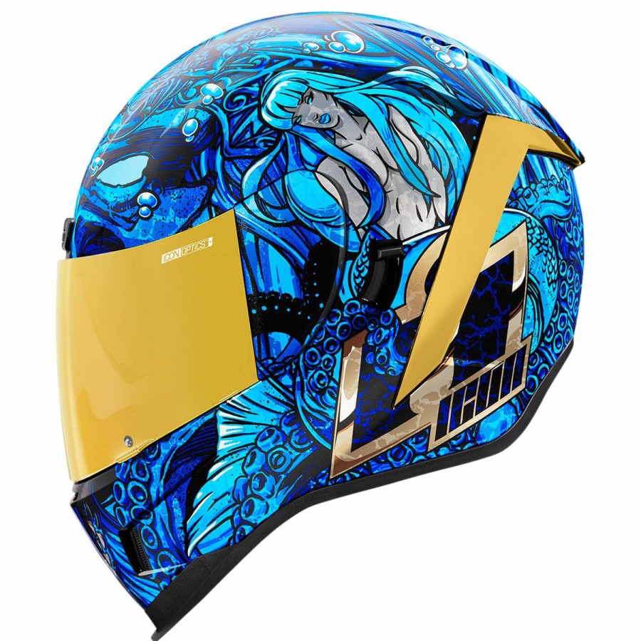 Helmets * | Icon Airform Ships Company Full Face Helmet