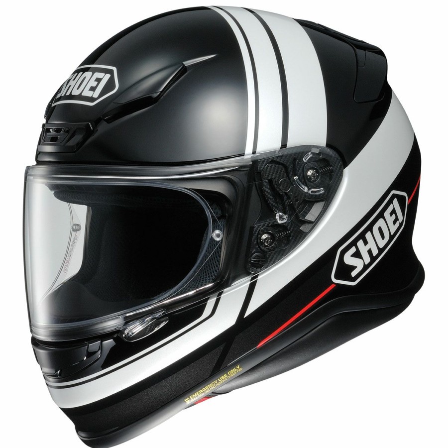 Helmets * | Shoei Rf-1200 Philosopher White/Black Full Face Helmet