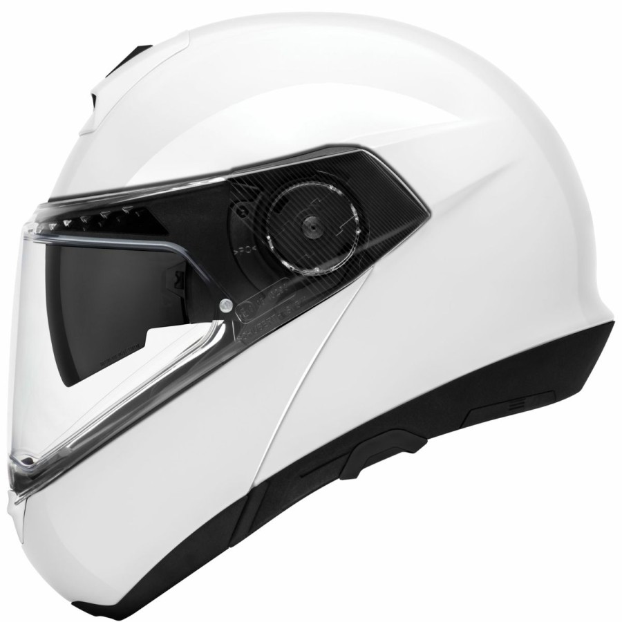 Helmets * | Schuberth C4 Pro Gloss White Modular Helmet