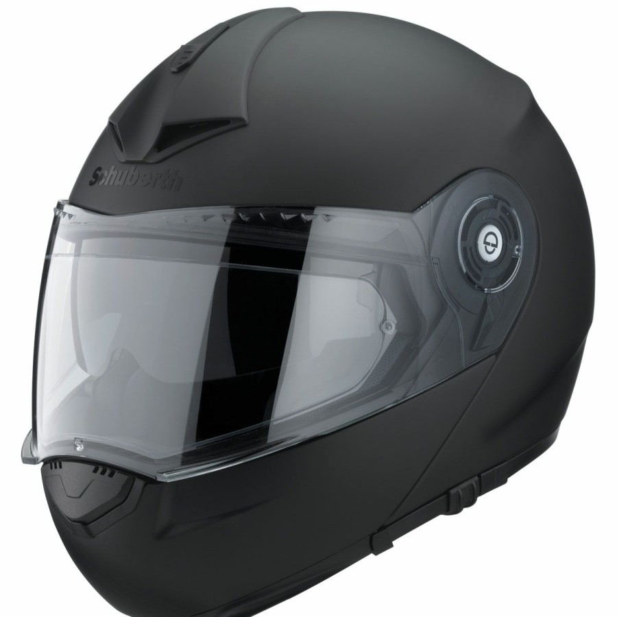 Helmets * | Schuberth C3 Pro Matte Black Modular Helmet