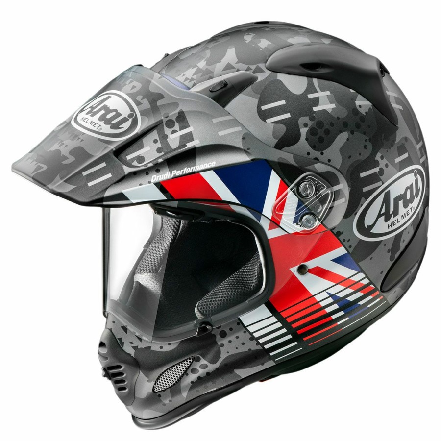 Helmets * | Arai Helmet Arai Xd-4 Cover Uk Dual Sport Helmet