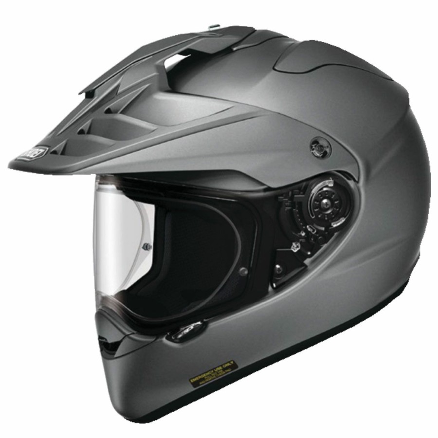 Helmets * | Shoei Hornet X2 Matte Deep Gray Dual Sport Helmet