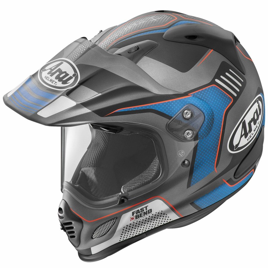 Helmets * | Arai Helmet Arai Xd4 Vision Black Frost Dual Sport Helmet