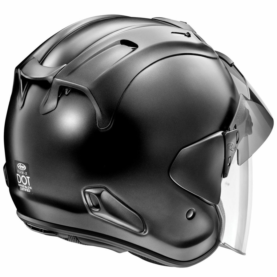 Helmets * | Arai Helmet Arai Ram-X Black Frost Open Face Helmet