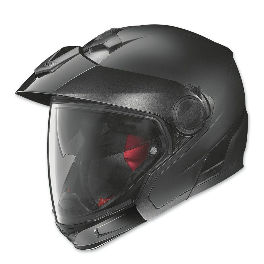 Helmets * | Nolan N40 Full Mcs 2 Flat Black Modular Helmet