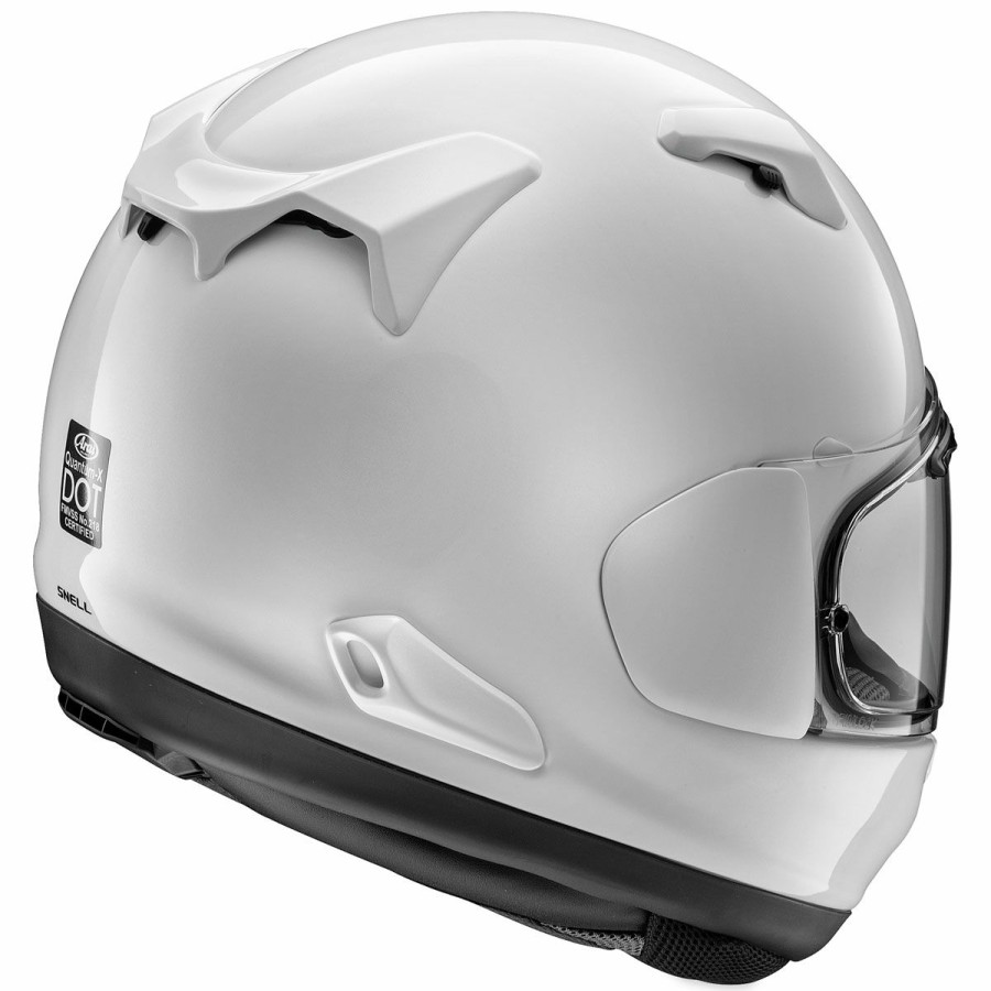 Helmets * | Arai Helmet Arai Quantum-X White Full Face Helmet