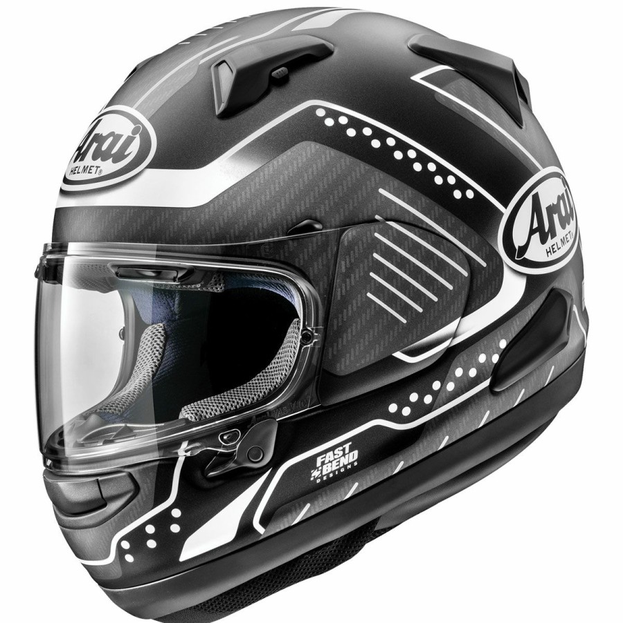 Helmets * | Arai Helmet Arai Quantum-X Drone Black Frost Full Face Helmet