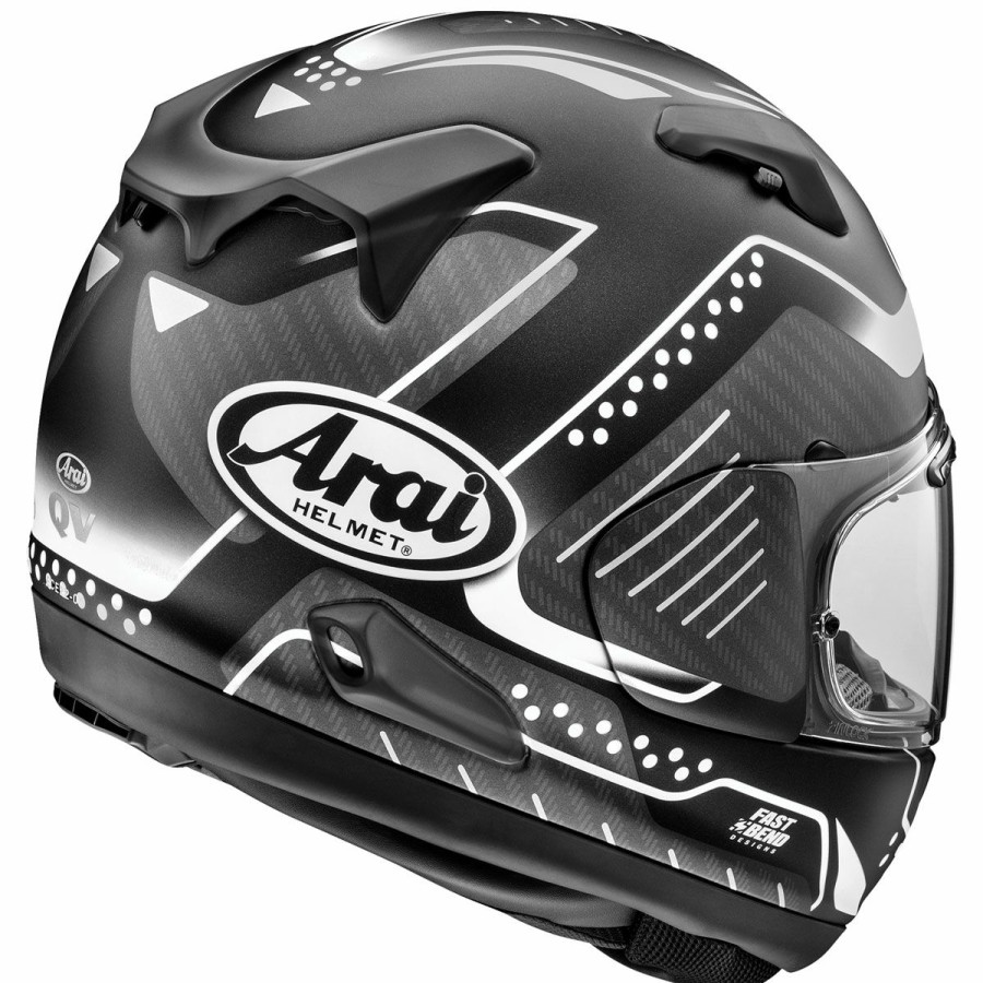 Helmets * | Arai Helmet Arai Quantum-X Drone Black Frost Full Face Helmet