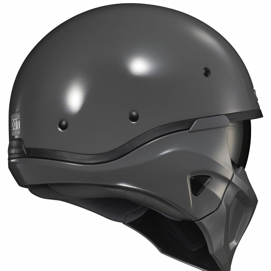 Helmets * | Scorpion Exo Covert X Cement Gray Half Helmet