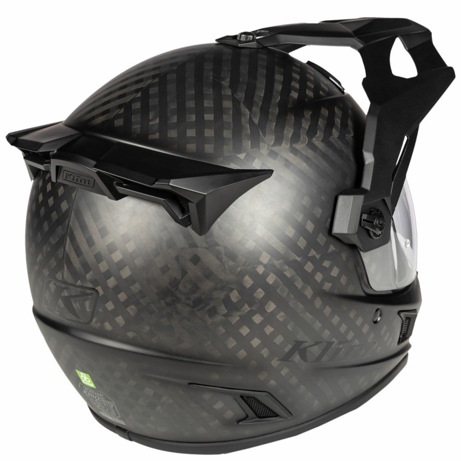 Helmets * | Klim Krios Pro Matte Black Dual Sport Helmet