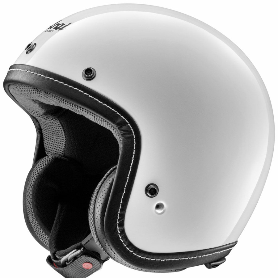 Helmets * | Arai Helmet Arai Classic-V White Open Face Helmet