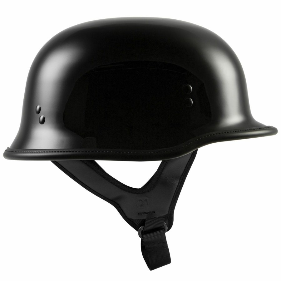 Helmets * | Highway 21 9Mm German Beanie Half Helmet