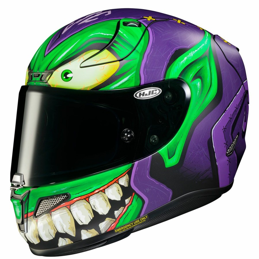 Helmets * | Hjc Rpha 11 Pro Green Goblin Full Face Helmet