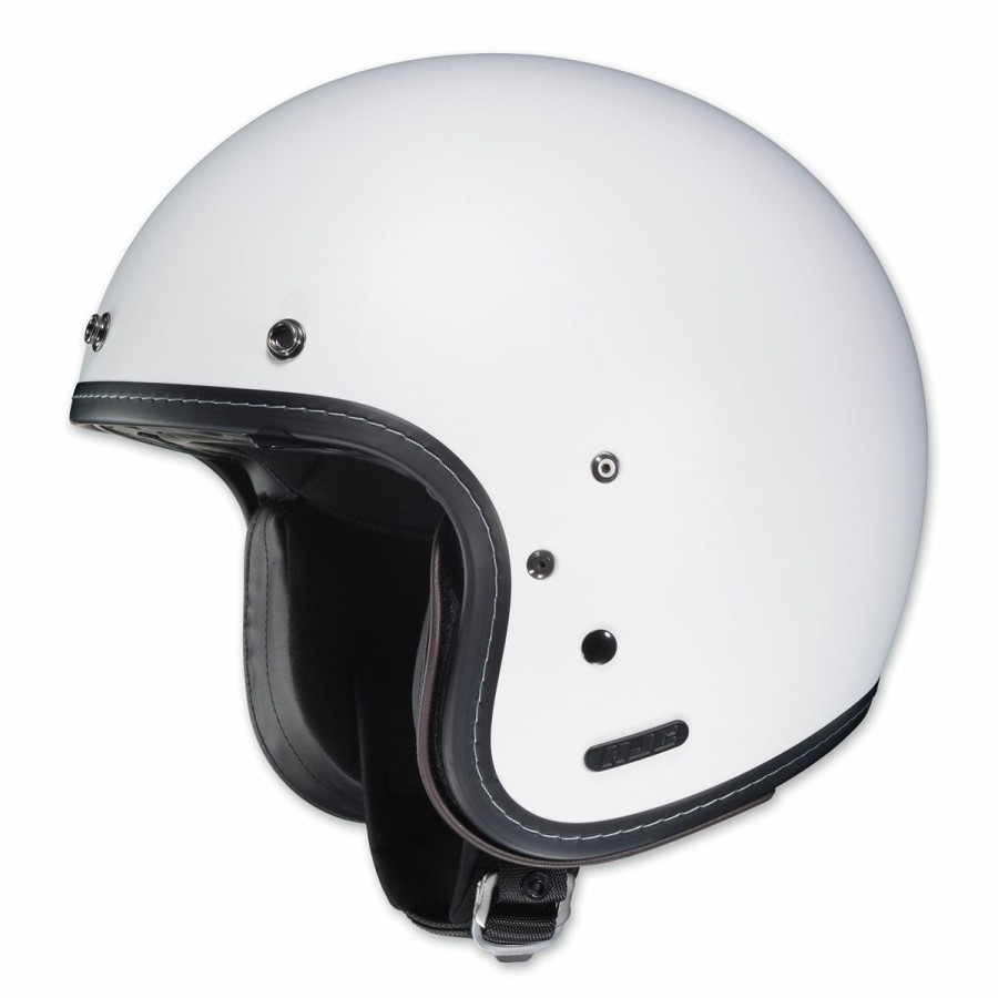 Helmets * | Hjc Is-5 Matte White Open Face Helmet