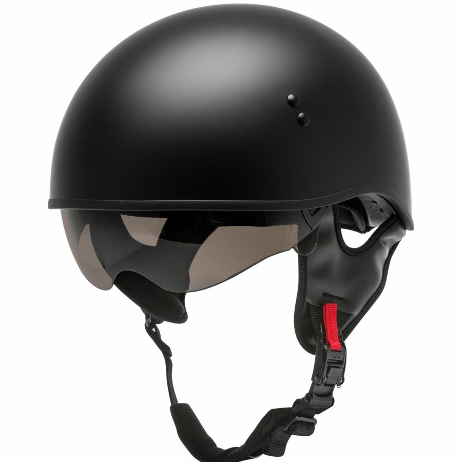 Helmets * | Gmax Hh-65 Naked Half Helmet