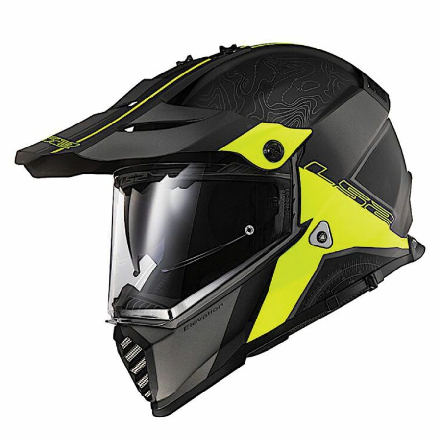 Helmets * | Ls2 Blaze Elevation Dual Sport Helmet