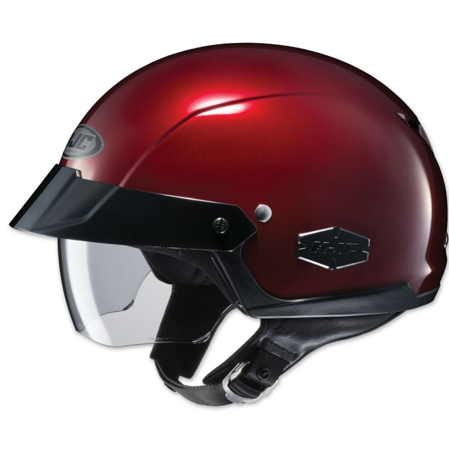 Helmets * | Hjc Is-Cruiser Metallic Wine Half Helmet